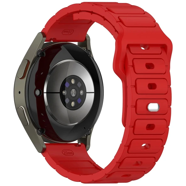 Gear S3 Zore KRD-132 22mm Silikon Kordon Strap Kayış