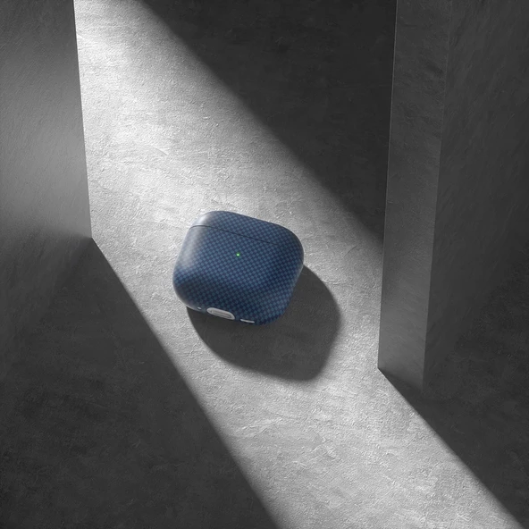 Apple Airpods 4 Zore Airbag 43 600D Karbon Fiber Kulaklık Kılıfı - 7