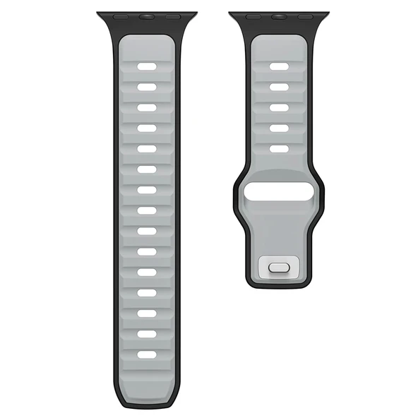 Xiaomi Amazfit Pace Zore KRD-135 22mm Silikon Kordon Strap Kayış - 5