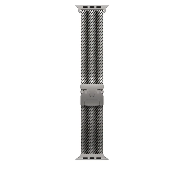 Apple Watch 42mm Zore KRD-121 Metal Hasır Kordon - 3