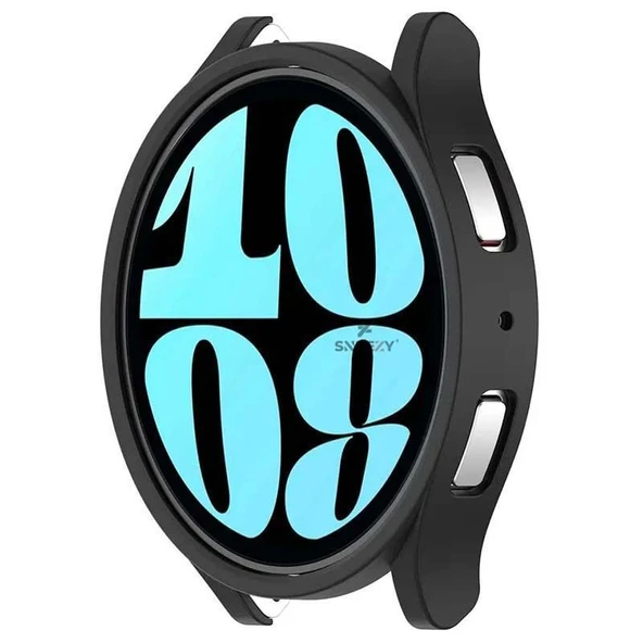 Sneezy Samsung Galaxy Watch 5 Pro PC Sert Dış Kasa Koruyucu  Gümüş - 5