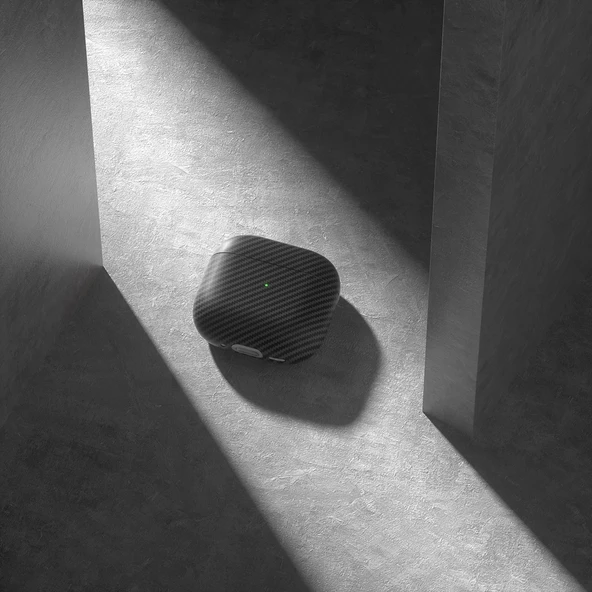 Apple Airpods 4 Zore Airbag 43 600D Karbon Fiber Kulaklık Kılıfı - 10