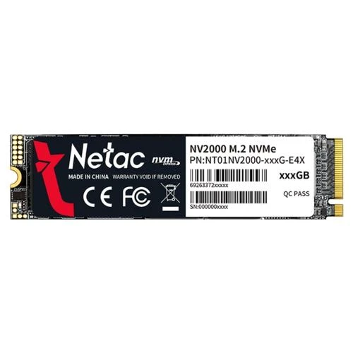 Netac Hdd Ssd M2 Nvme 256Gb E900N 2500/1000Mb/S