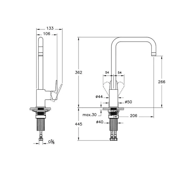 Artema Flow Soft Eviye Bataryası A43426 - Resim 2