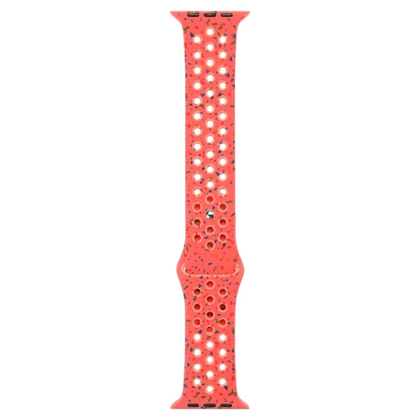 Apple Watch 38mm Kordon Yeni Seri 2023 KRD-02 Silikon Strap Kayış - 3