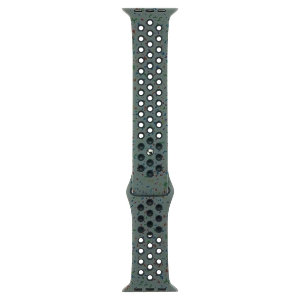 Apple Watch 38mm Kordon Yeni Seri 2023 KRD-02 Silikon Strap Kayış - 6