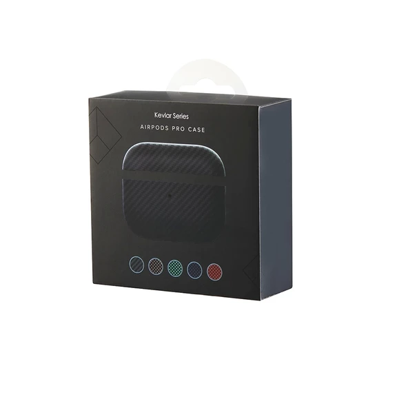 Apple Airpods Pro 2 Zore Airbag 43 600D Karbon Fiber Kulaklık Kılıfı - 12