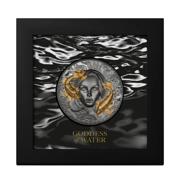 AgaKulche Su Tanrıçası Gümüş Sikke Coin - 3