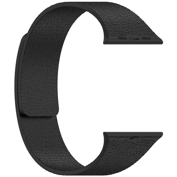 Apple Watch 40mm Zore KRD-136 Kabartma Desenli Silikon Kordon - 4