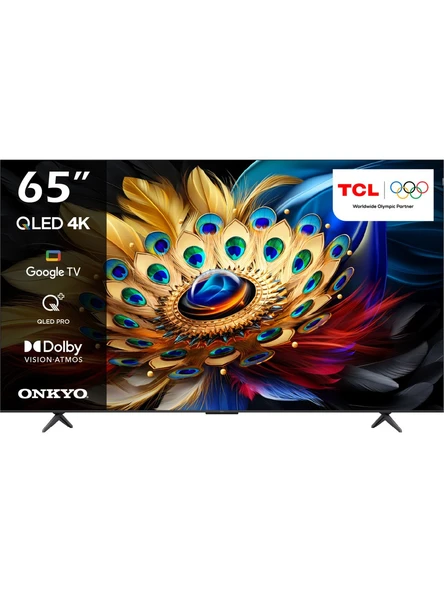TCL 65C655PRO 4K Ultra HD 65" 165 Ekran Uydu Alıcılı Google Smart QLED TV