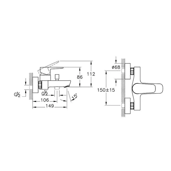 Artema Flow Soft Banyo Bataryası A42946 - 2
