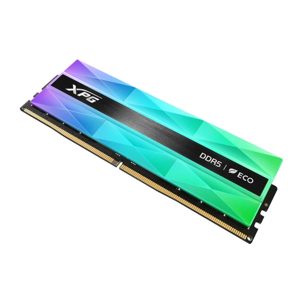 XPG Lancer Neon 32GB (2x16GB) DDR5 6400Mhz RGB CL32 AX5U6400C3216G-DCLANRSG Dual Kit Ram - 3