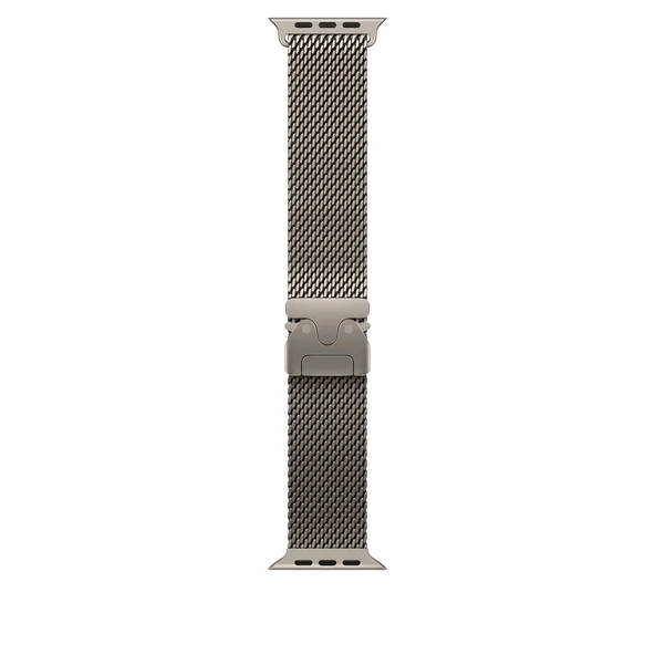 Apple Watch 10 46mm Zore KRD-100 Titanyum Hasır Kordon - 2