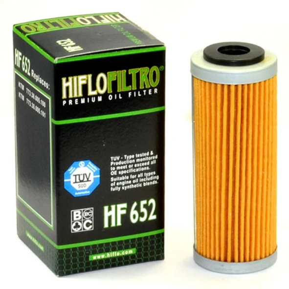 Hiflo HF652    Yağ Filtre  OBHF ürün görseli