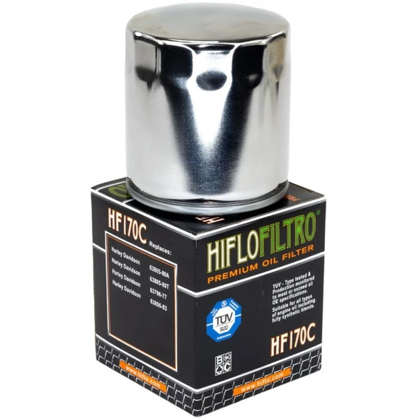 HARLEY D. XL 1200 X - FORTY EIGHT  2010-2019 Krom Yağ Filtre  OBHF ürün görseli