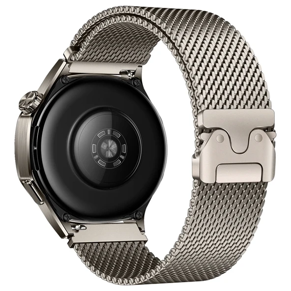 Huawei Watch GT4 41mm Zore KRD-25 Metal Hasır Kordon - 4