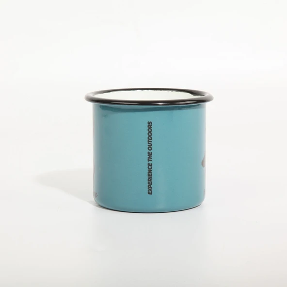 FreeCamp Campers Emaye Mug 350ml Mavi - 3