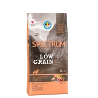 SPECTRUM DÜŞÜK TAHILLI KUZU ETLİ & Y. MERSİNLİ MİNİ VE KÜÇÜK IRK YETİŞKİN KÖPEK MAMASI 8 KG - 1