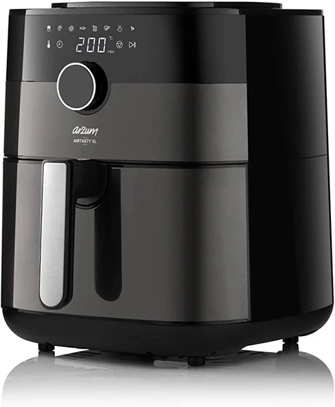 Arzum AR2074-G Airtasty XL Air Fryer 6 lt Gümüş Yağsız Fritöz