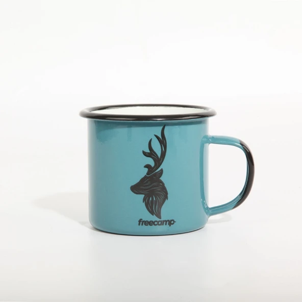 FreeCamp Campers Emaye Mug 350ml Mavi
