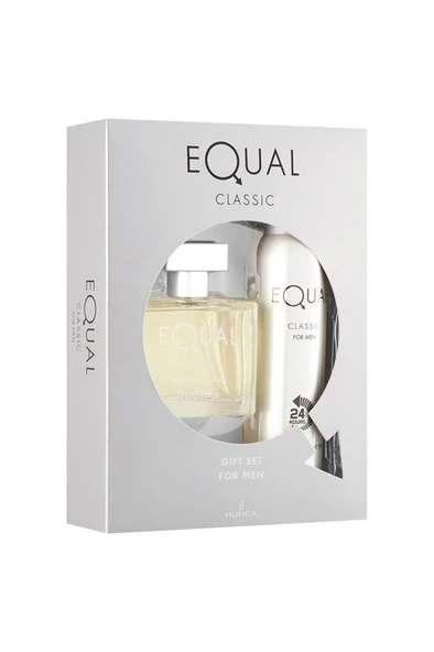 Equal Classic Erkek Parfüm Seti 75 ml Edt 150 ml Deodorant