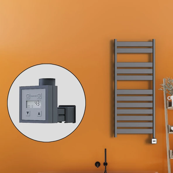 Bora Bora Elektrikli Havlupan 500x1200 Antrasit Ktx3 600 Watt ürün görseli 1