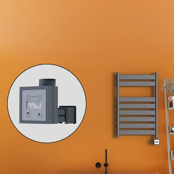 Bora Bora Elektrikli Havlupan 500x800 Antrasit Ktx3 300 W ürün görseli