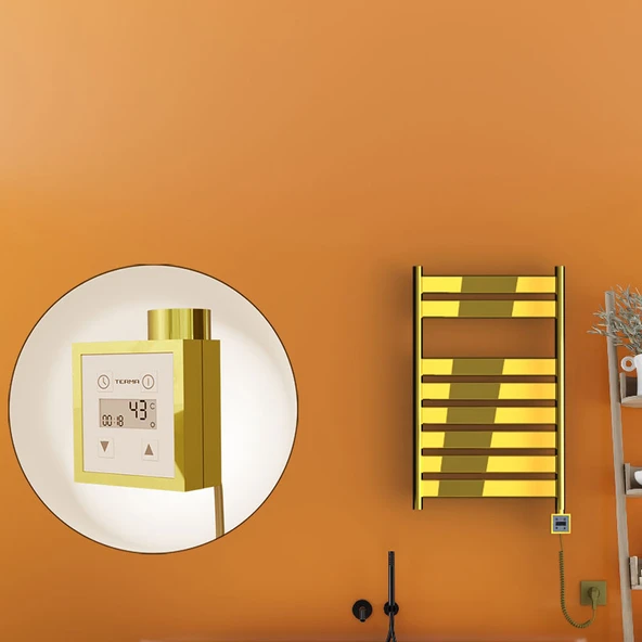 Bora Bora Elektrikli Havlupan 500x800 Altın Ktx3 300 Watt Spiral Kablolu ürün görseli 1