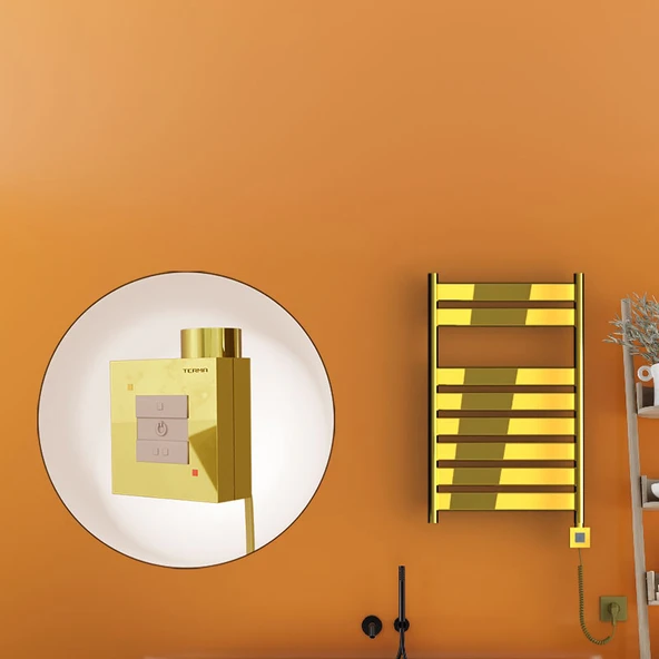 Bora Bora Elektrikli Havlupan 500x800 Altın Ktx1 300 Watt Spiral Kablolu ürün görseli 1