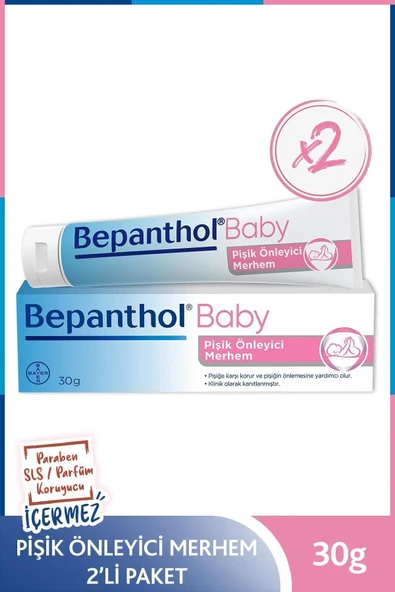 Baby Pişik Önleyici Merhem 30 gr 2li Paket