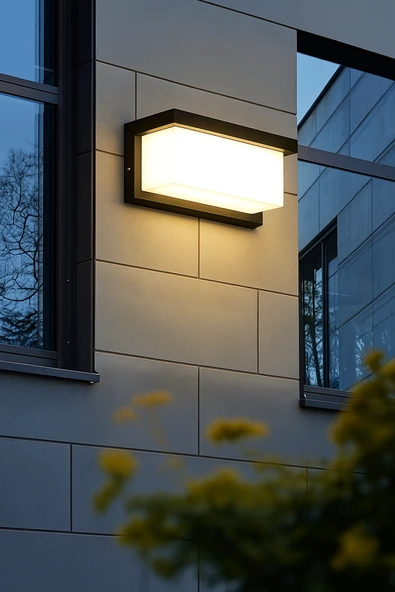 CT-7084 Cunda 30W Duvar Apliği Modern LED Dış Aydınlatma 2350LM Günışığı 3200K - 8