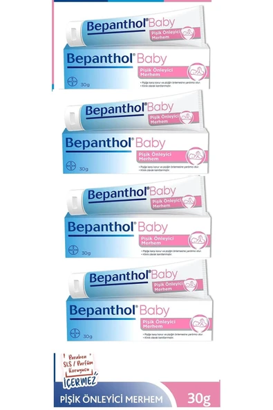 Baby Pişik Önleyici Merhem 30 gr 4 Adet