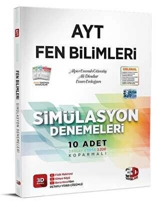 Ayt Fen Bilimleri 10 Simülasyon Denemeleri