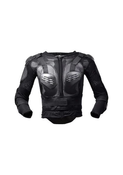 Cbtx Global Ghost Racing F060 Motosiklet Binme Dişli Göğüs Koruyucu Dirsek Pedi Düşme Koruma Zırh Elbisesi 2XL Siyah