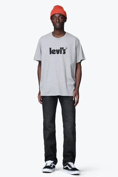 % 100 Pamuk Relaxed Fit Bisiklet Yaka T Shirt Erkek T Shirt A2082 - 2