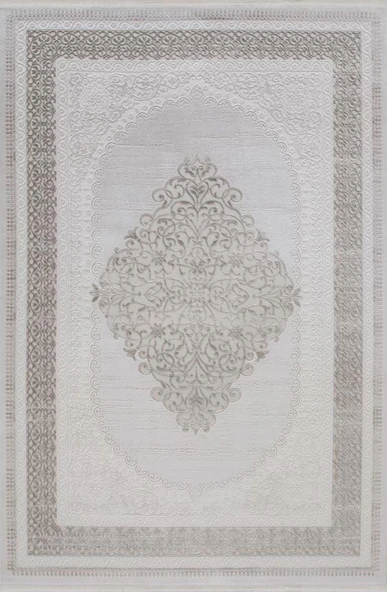 Gabardin Halı Jade 7021 Vizon Serisi Triko Akrilik Salon Oturma Yatak Odası Halısı