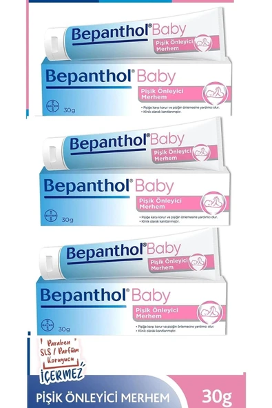 Baby Pişik Önleyici Merhem 30 Gr 3 Adet