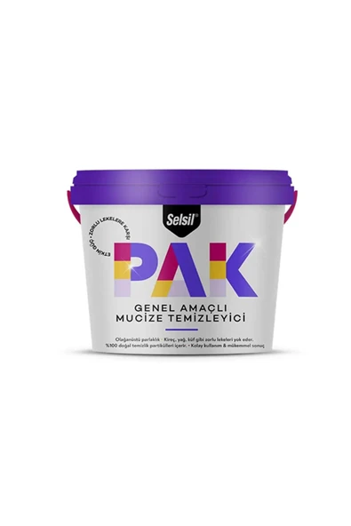 Selsil Pak Genel Amaçlı Mucize Temizleyici 500 gr