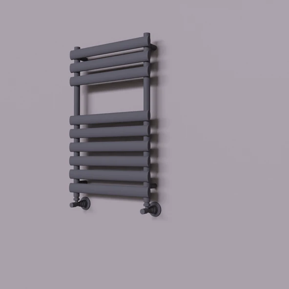 Volga Dekoratif Havlupan 500x800 Koyu Antrasit - 1