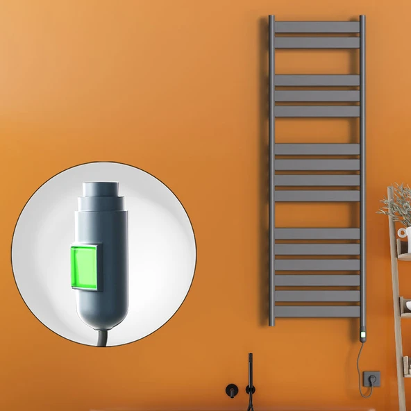 Bora Bora Elektrikli Havlupan 900 Watt 500x1600 Antrasit (OnOff Düğmeli) ürün görseli