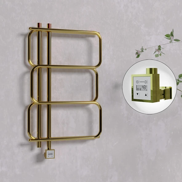 MATSU Elektrikli Havlupan 540x884  Altın (KTX3 Termostat) 200W ürün görseli 1