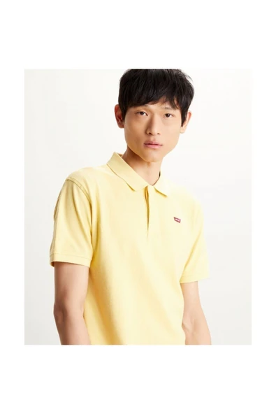Erkek Sarı Polo Yaka Tişört Original Batwing 85633-0015 - 2