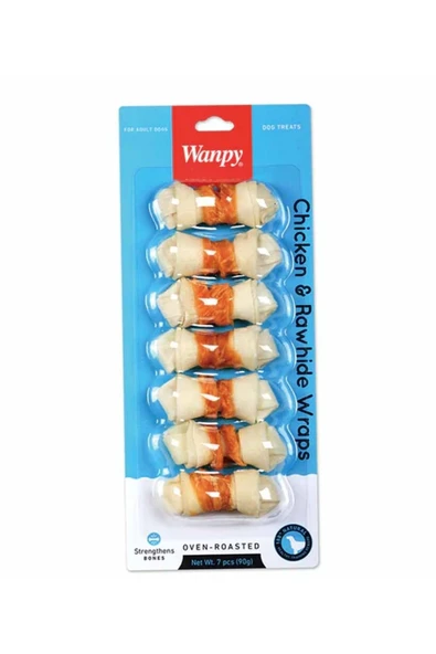 Neo Pet Market Tavuk Sargılı 7'li Çiğneme Kemiği 90 Gr Köpek Ödülü