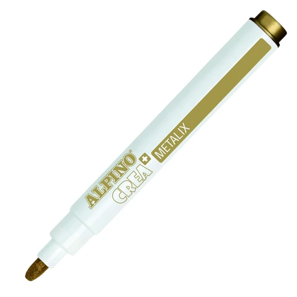 Alpino Crea Metalix Keçeli Metalik Kalem Seti 7'li Metalik Renkler | AR 134 - 3