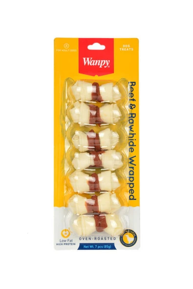 Beef Jerky Rawhıde Wraps Biftek Sargılı Köpek Ödülü 85gr