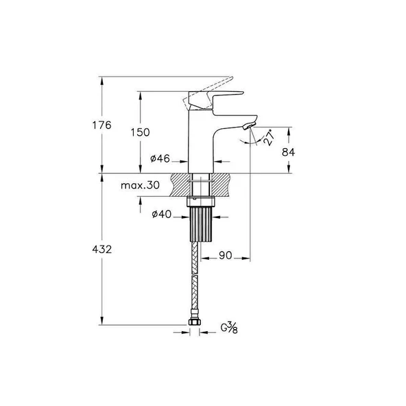 Artema Flow Soft Lavabo Banyo Batarya Artema Ls20 Joy 3S Robot Duş Takımı A45787 - Resim 2
