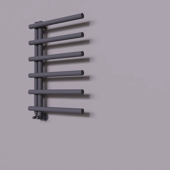 Tuna Dekoratif Havlupan 600x850 Koyu Antrasit ürün görseli 1