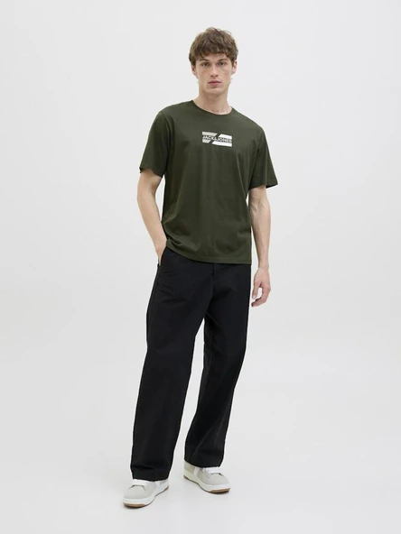Jack Jones Corp Graphıc Regular Erkek Tişört 12268415 - 3
