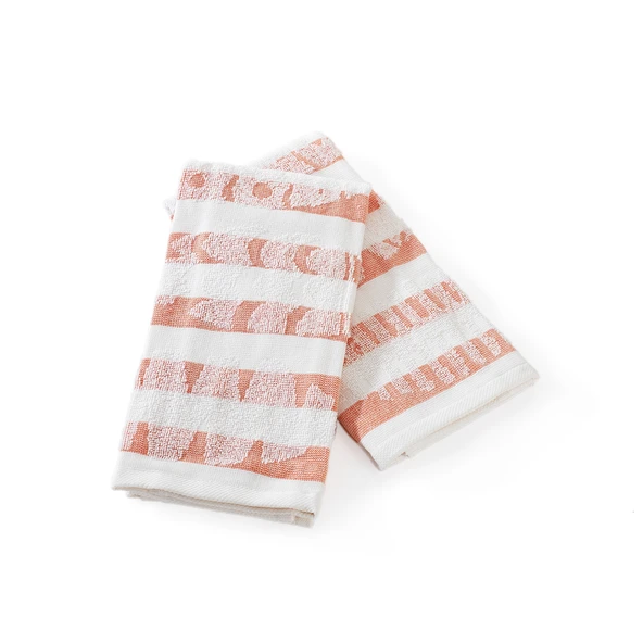 Schafer Home Alessa 2 li Kurulama Bezi 40x60 Cm-Turuncu - 2