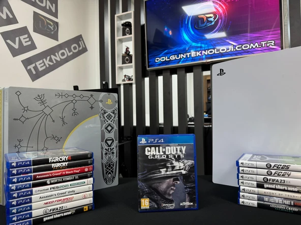 Call Of Duty Ghosts Ps4 - Ps5 Oyun CD’si (İKİNCİ EL)